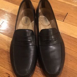 Men’s Santoni leather loafers